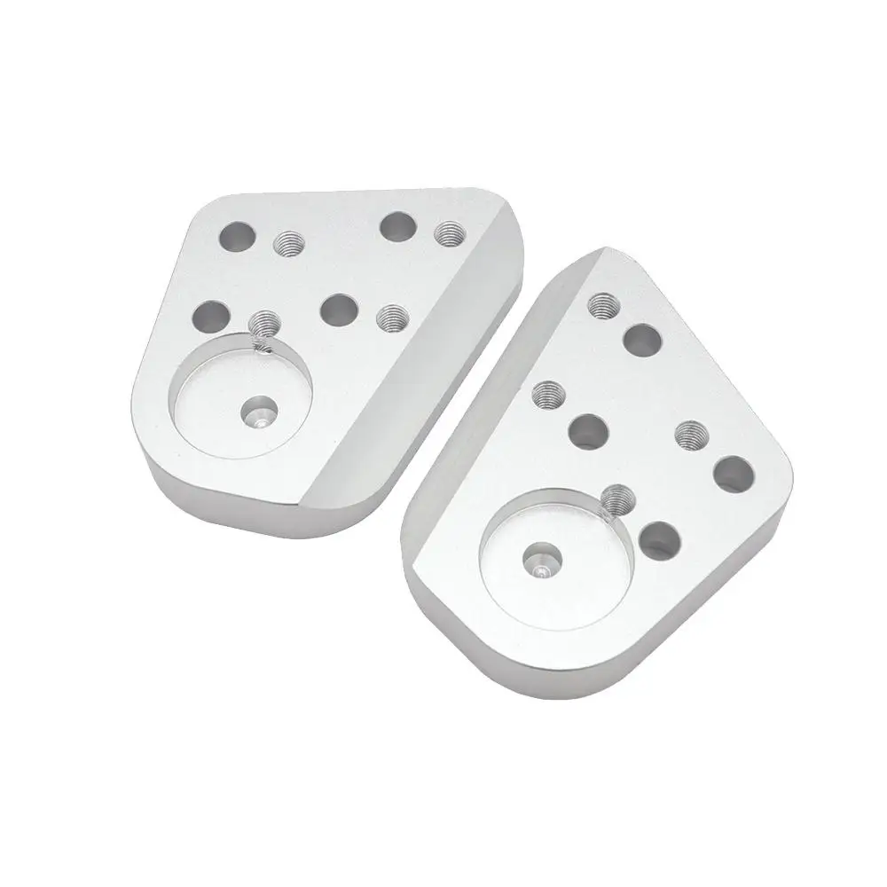 1 пара мотоцикл выноса Нержавеющая сталь подъемный кронштейн адаптер для Bmw R1200rt