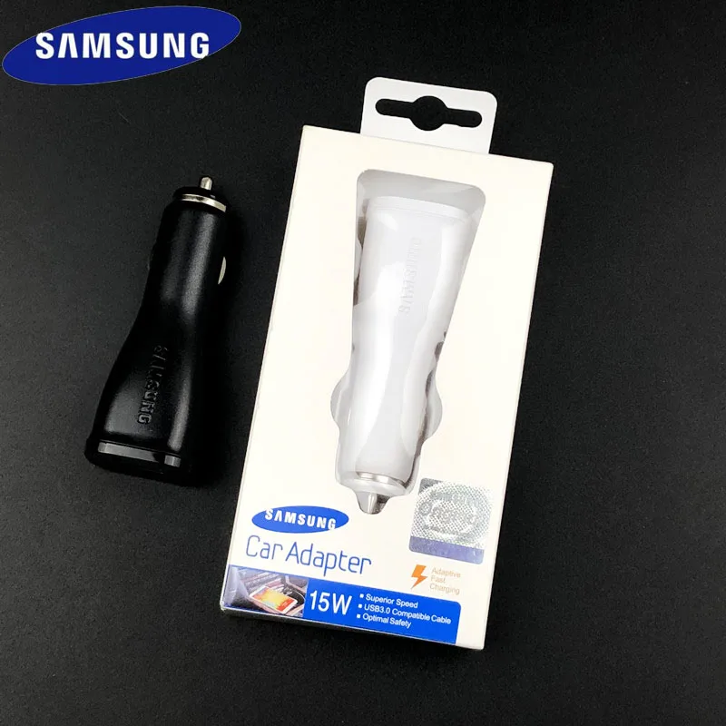 Автомобильное зарядное устройство Samsung 9 В/1 67 А оригинальное для быстрой зарядки