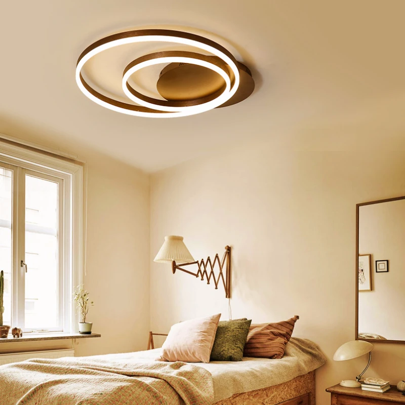 Современные потолочные светильники прикроватная лампа для гостиной Простые