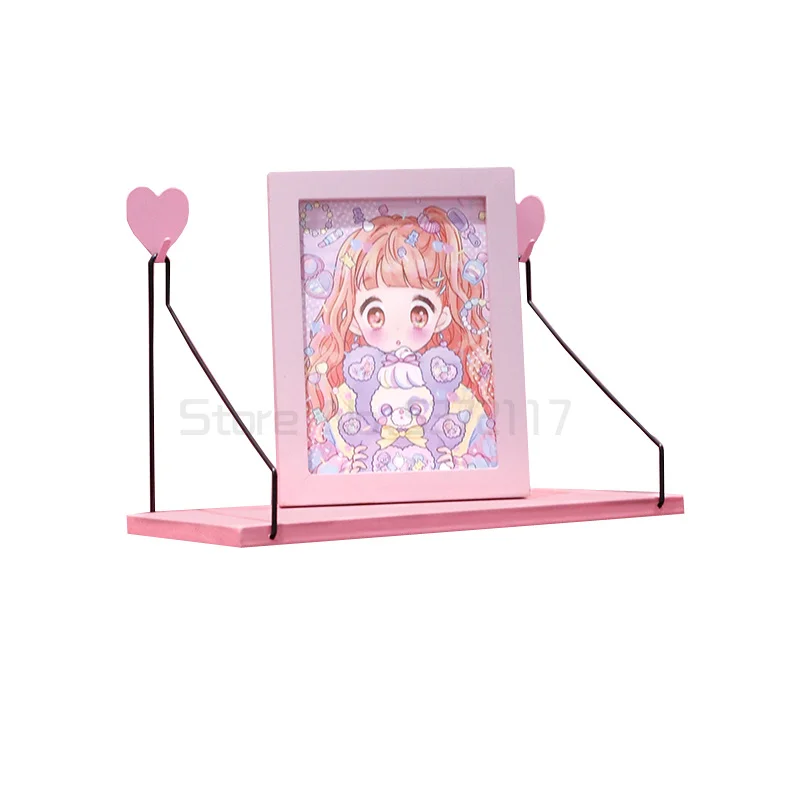 

Настенный стеллаж для хранения, настенный декоративный стеллаж для спальни, деревянная отделка, настенный стеллаж для хранения, поддержка