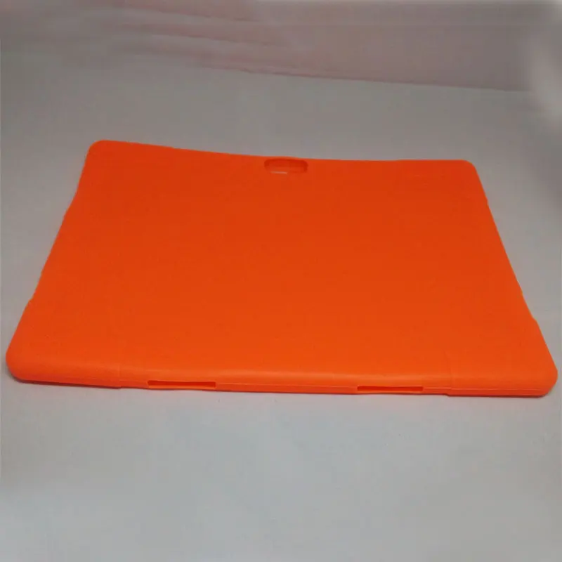 orange Myslc силиконовый чехол для Lonwalk 101/S10 2.5D Закаленное стекло Android 7,0 Восьмиядерный 4 Гб ram 32 ГБ rom планшет - Цвет: orange