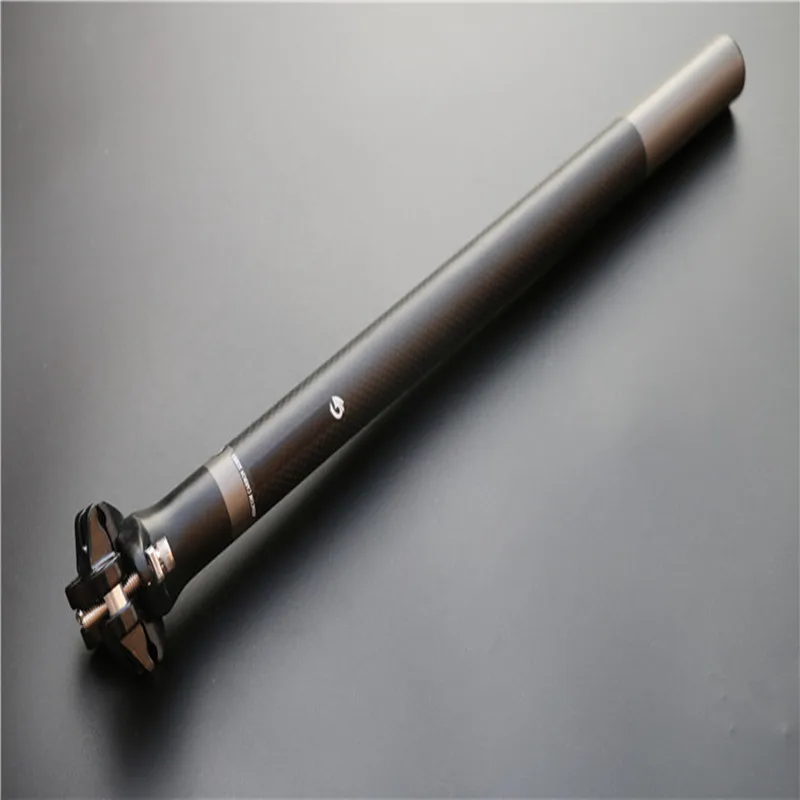 full carbon fiber 3k matte super seatpost 27.2/30.8 /31.6 *350/400/450MM MTB road bike parts bicycle seat post | Спорт и развлечения