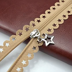 10 шт. Meetee 3#25 см Красивые закрытые нейлоновые молнии для DIY сумка портновский пошив ремесло аксессуары для одежды 18 цветов A1-3 - Цвет: 10 beige