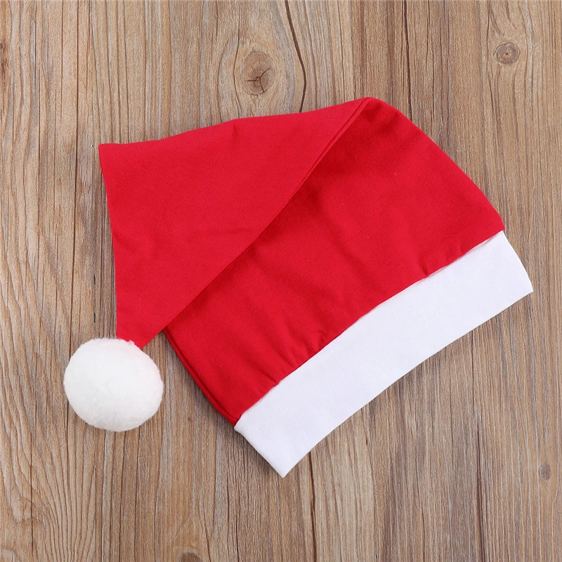 

2 Pcs Newborn Christmas Outfits, Long Sleeve Round Neck Print Romper + Pompom Cap 5 Styles