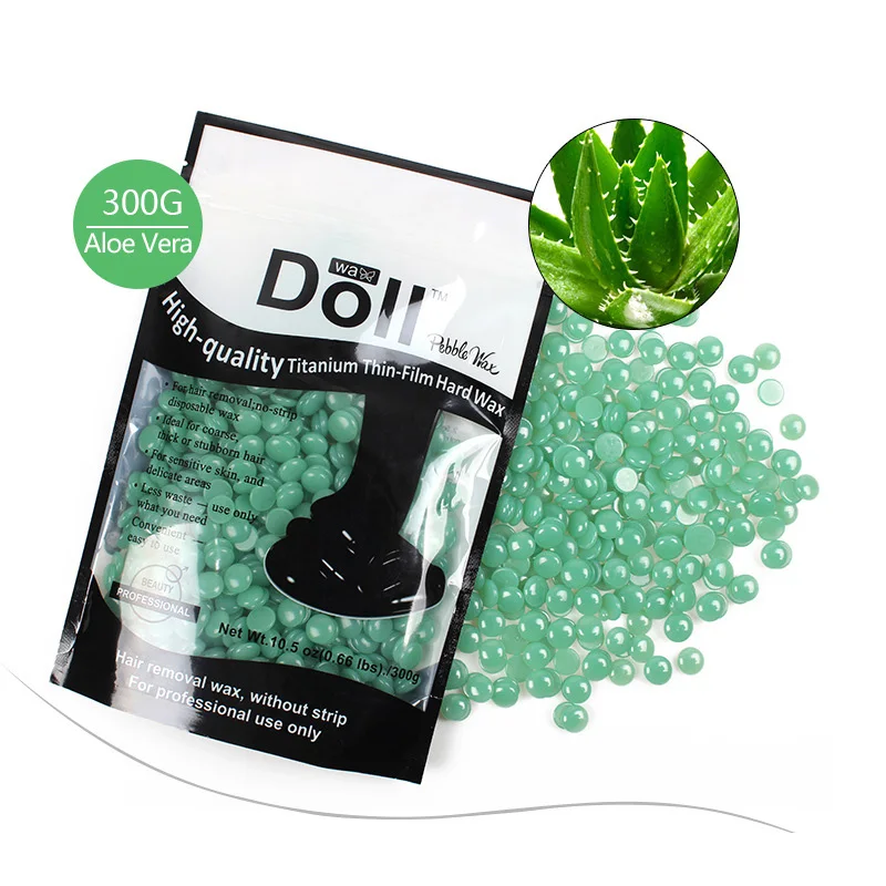 300 г натуральная пленка для удаления волос на теле твердый воск бобы депилятор