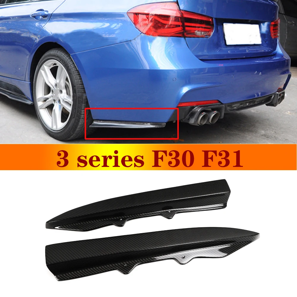 Сплиттер для заднего бампера из углеродного волокна 3 серии F30 F35 320i 328i M Tech