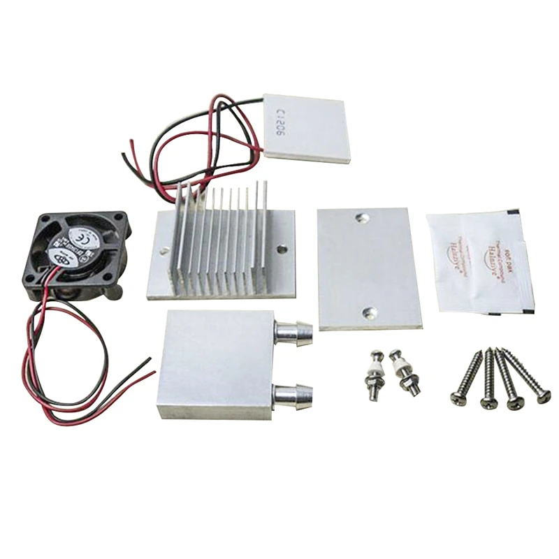 

Replacement DIY Kit TEC1-12706 Thermoelectric Peltier Module Water Cooler Cooling System 60W Home Household Part Accessories
