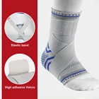 Суставные носки для поддержки голеностопного сустава, спортивная футбольная защита для голеностопа с весом, ортопедический плазит, Подошвенная поддержка голеностопа для бега