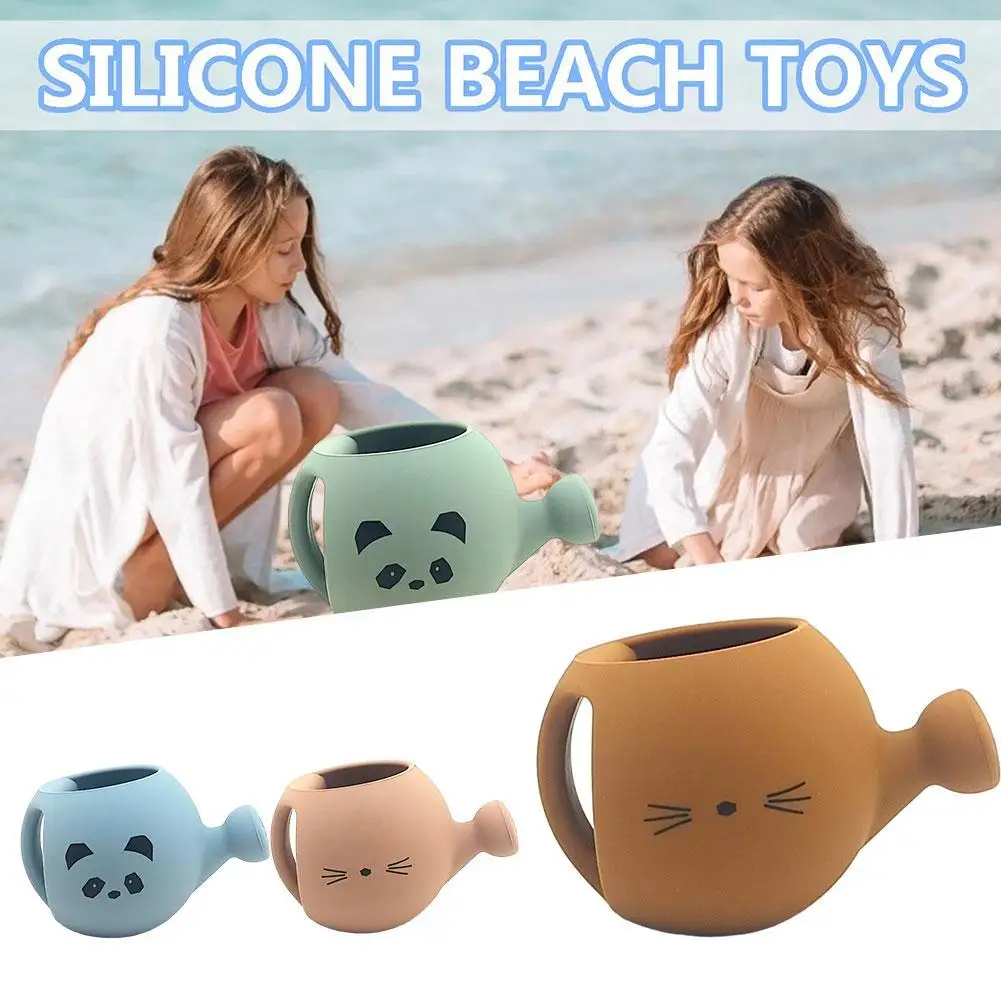 

Silicone Children Beach Toys Sand Play Baby Summer Sand Tool Play Outdoor Toy Kettle Sandbox For Kid