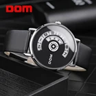 2020 DOM спортивные мужские часы кожаные водонепроницаемые кварцевые мужские часы военные армейские мужские наручные часы relogio masculino дропшиппинг
