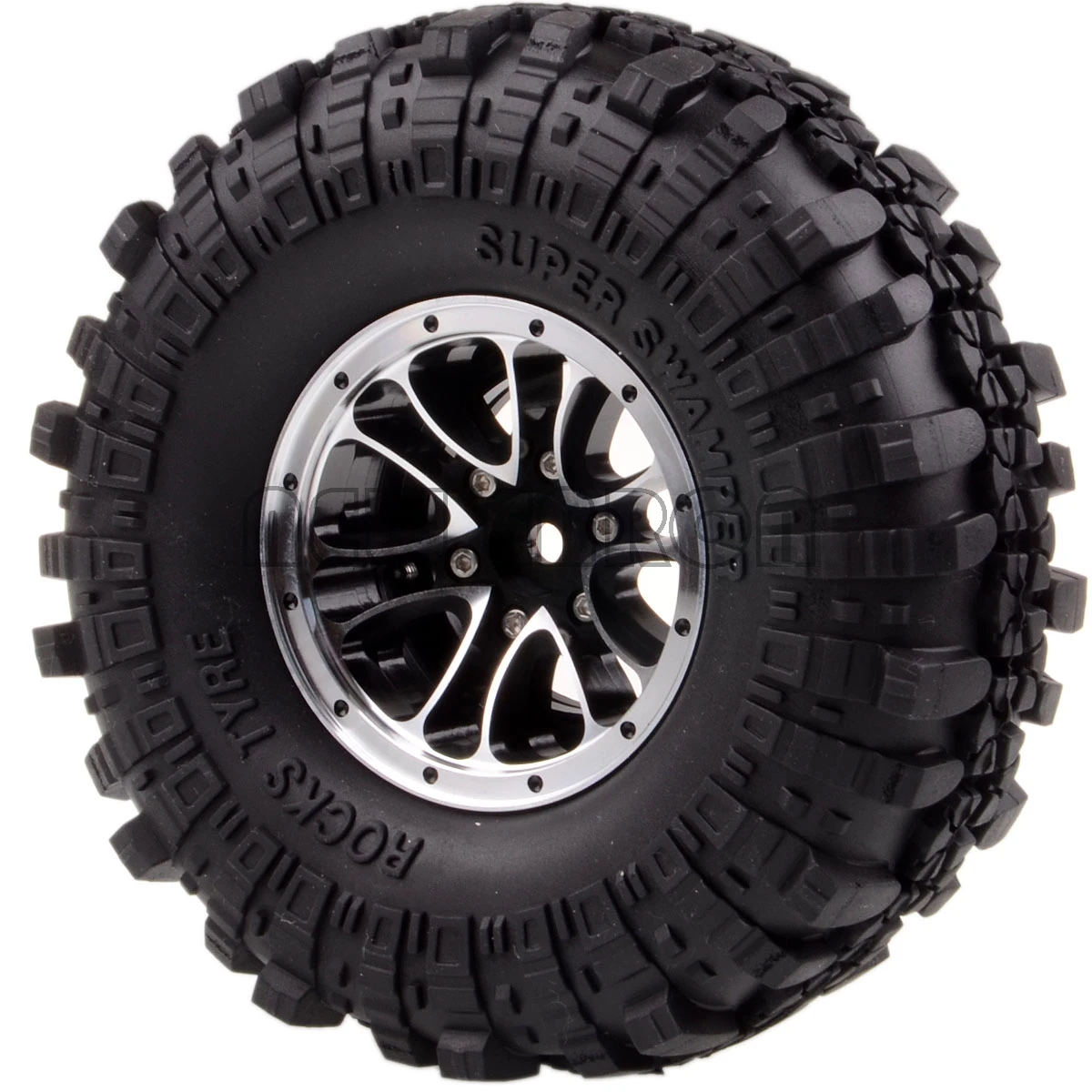 

1:10 4P 1.9 "Metalen Velgen & 110MM Band Banden Voor RC AUTO Rock Crawler SCX10 II 90046 90047 TRX4 MST TF2 D90NIEUWE ENRON