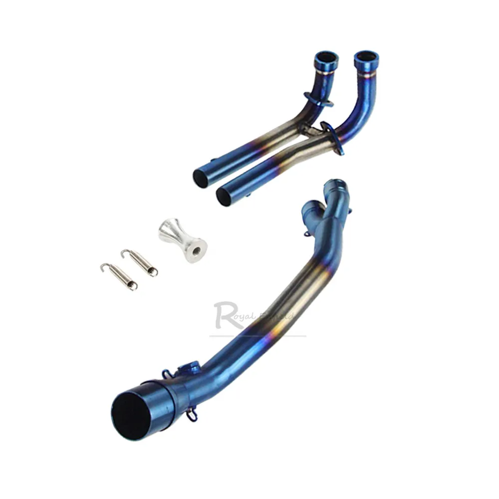 Exhaust Motorcycle For Yamaha T-MAX500 T-MAX530 2008- TMAX 500 TMAX 530 With Exhaust Muffler Connector Link Pipe Full System
