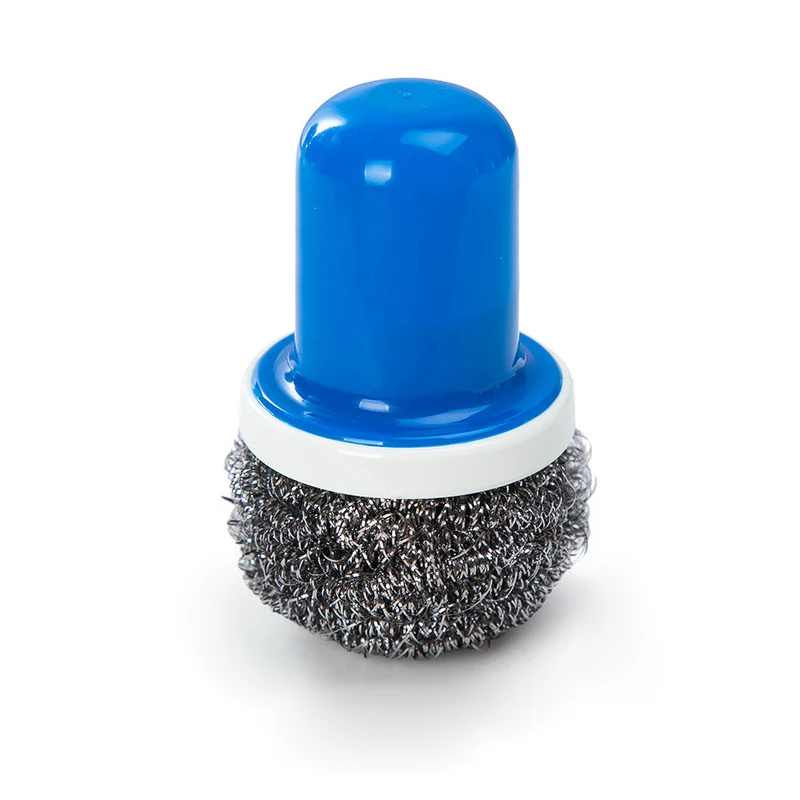 Чистящая Щетка из нержавеющей стали с ручкой кухонный инструмент для мытья