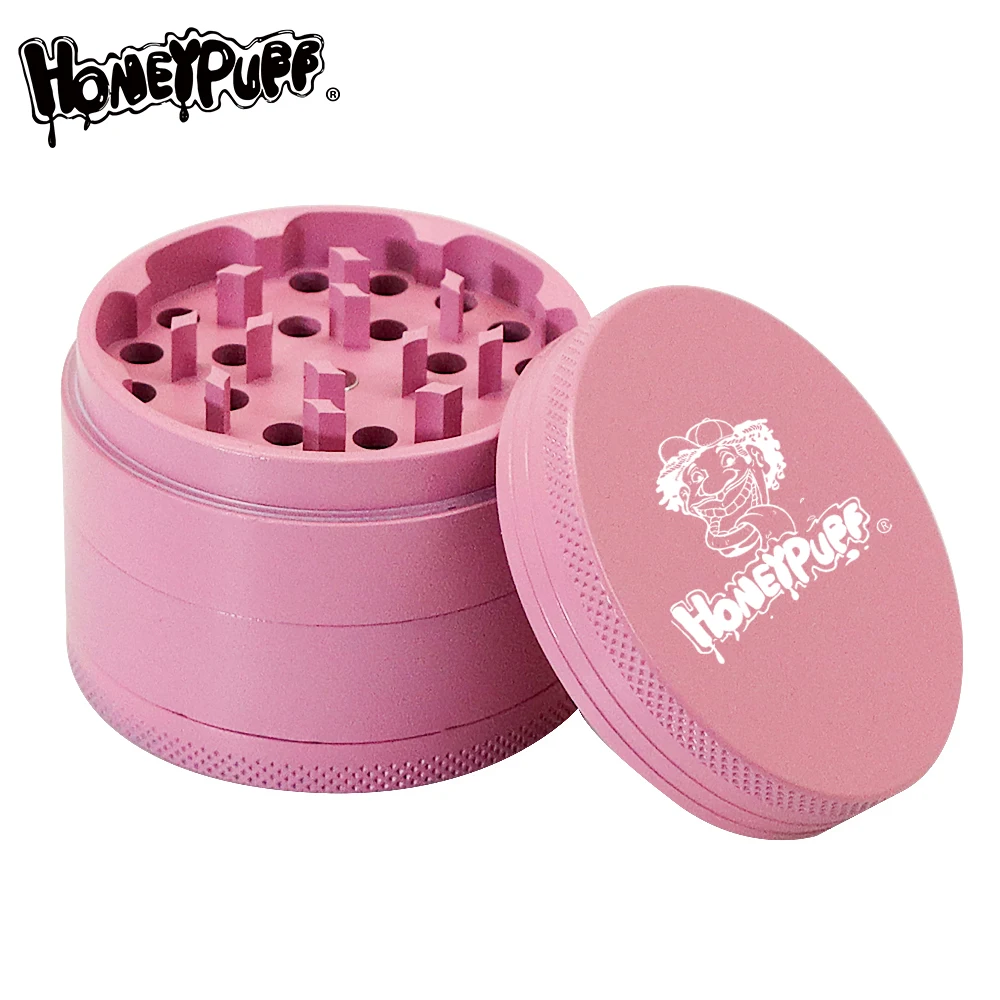 

HONEYPUFF Ceramic Grinding Machine 63MM 4 Layers Tobacco Herb Grinder Herb Spices Grinder Crusher Smoking Accessories
