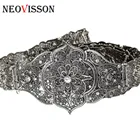 NEOVISSON, ретро, серебряный, золотой цвет, металлический пояс для женщин, этнические Свадебные ювелирные изделия, на заказ, Марокко, caftan, цепочка для тела