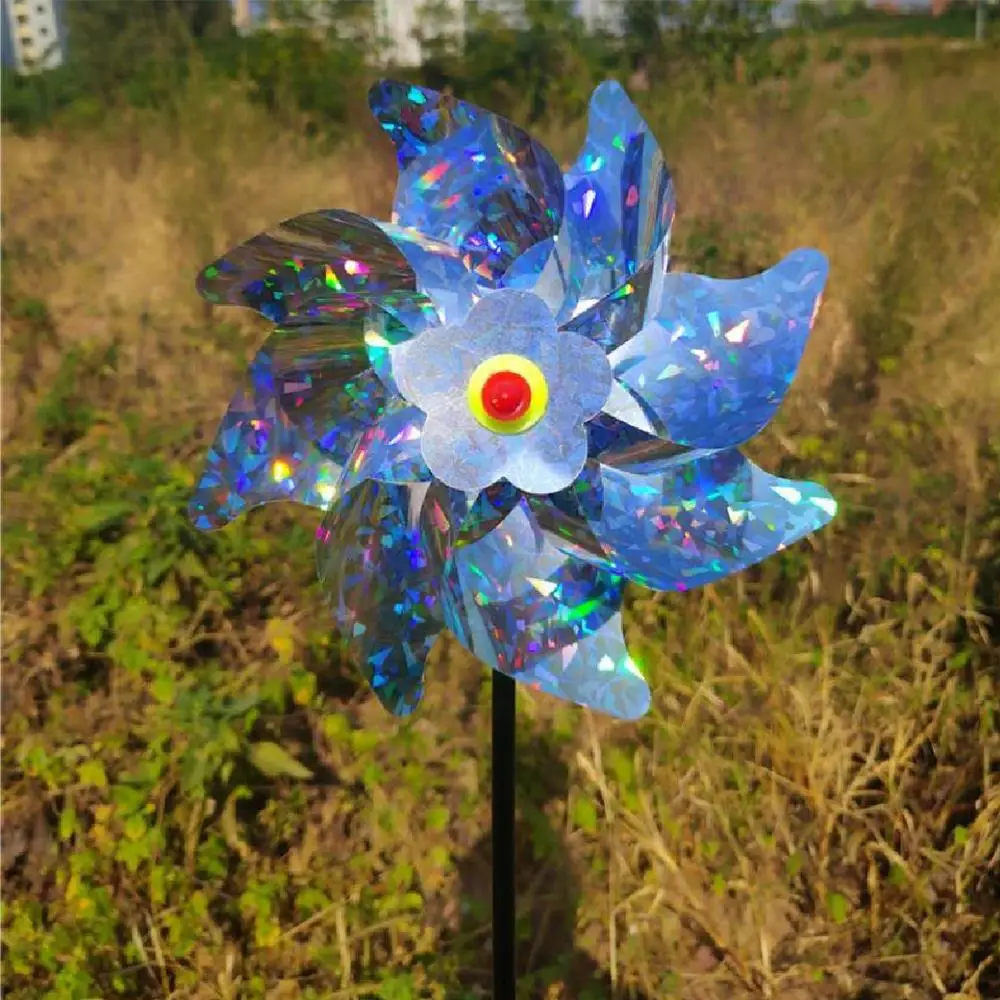 Отражатель креативный реалистичный спиральный Репеллент для птиц ветряная