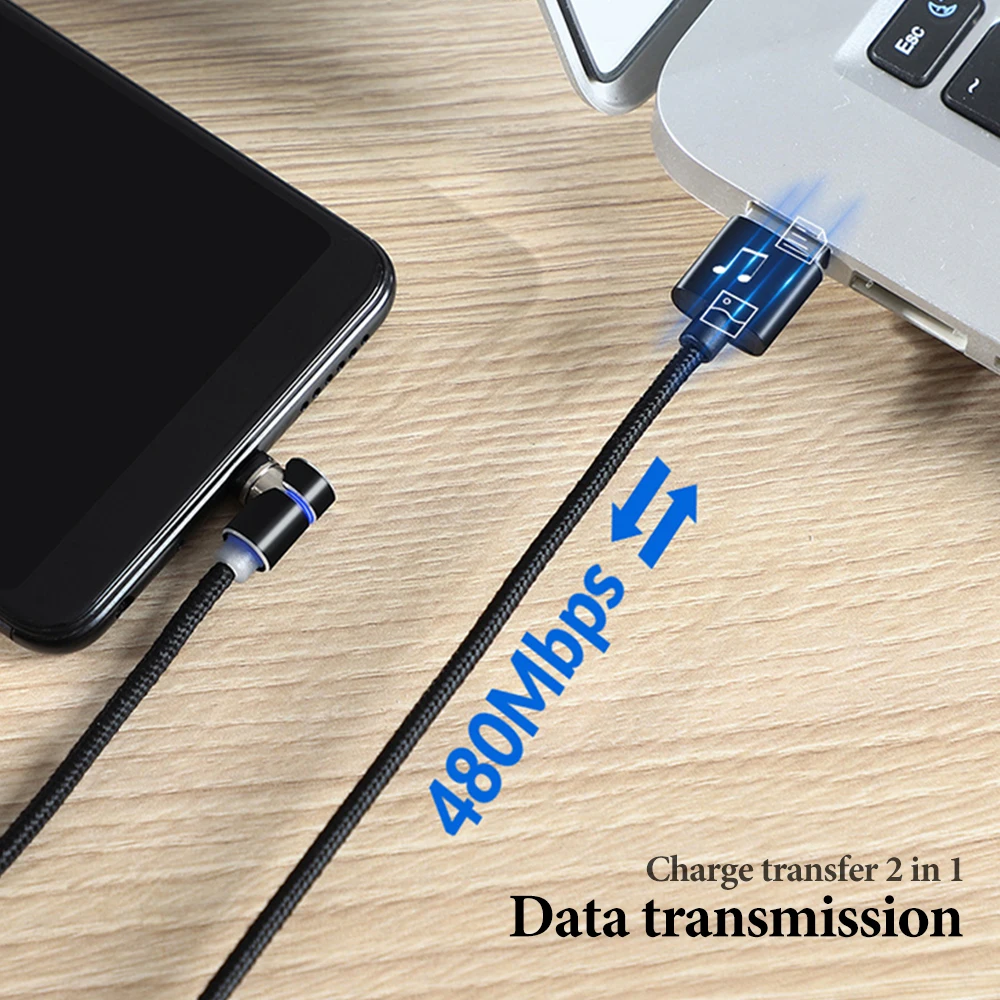 Быстрая зарядка Магнитный кабель type C mi cro USB для Xiaomi mi 9 type-C Мобильный телефон магнит зарядное устройство строка данных для Red mi Note 7 8
