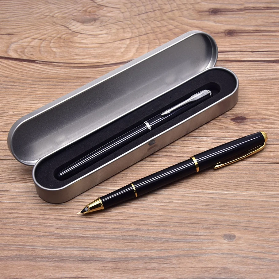 CCCAGYA D006 чернильная ручка 0,38 мм двухцветная металлическая подарочная роскошная ручка. Узнать офис школы Канцтовары отель бизнес пищущая перьевая ручка