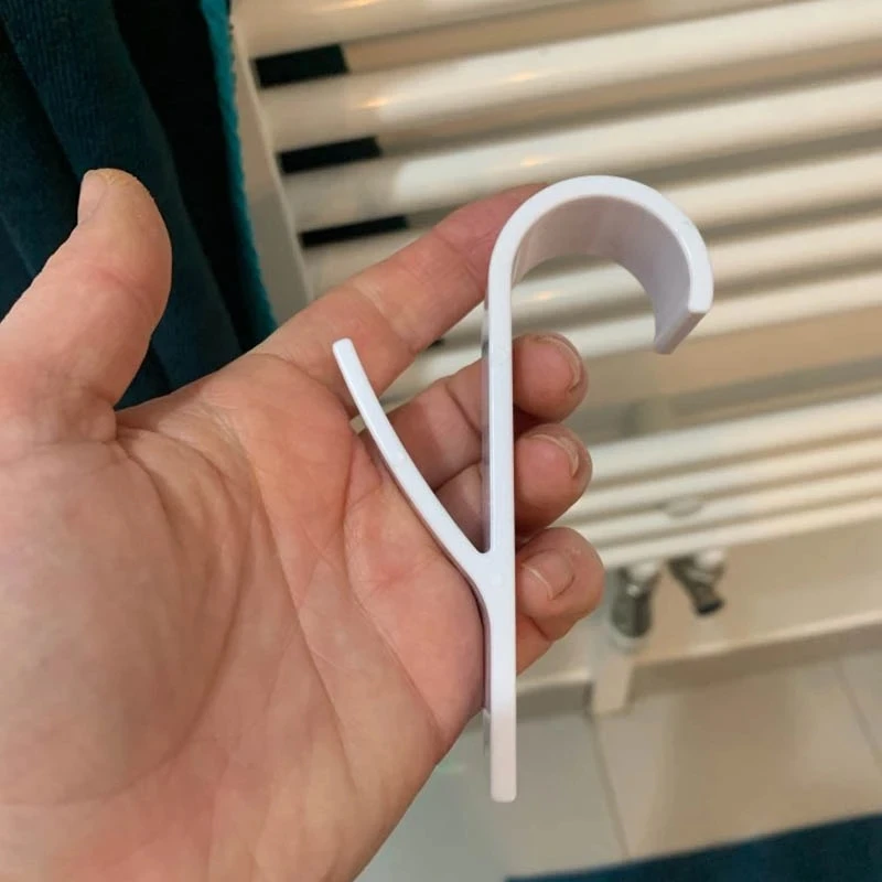 Многофункциональная складная вешалка для шарфов белая высококачественная