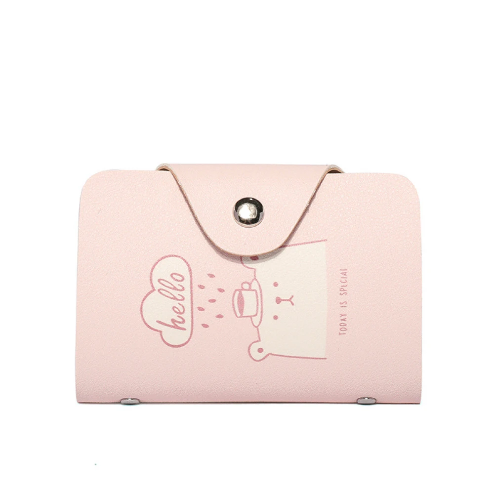 Модный визитница для кредитных карт чехол мужчин и женщин симпатичный маленький