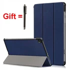 Чехол для Samsung Galaxy tab s6 lite 10,4, 2020, Ультратонкий чехол из искусственной кожи, жесткий чехол для телефона, искусственная кожа 10,5