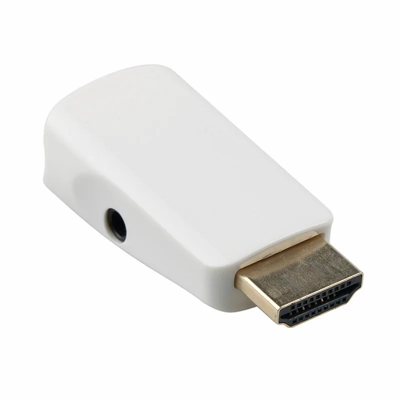 Адаптер Kebidu штырь гнездо с поддержкой HD 1080P HDTV HDMI совместимый к VGA преобразователю