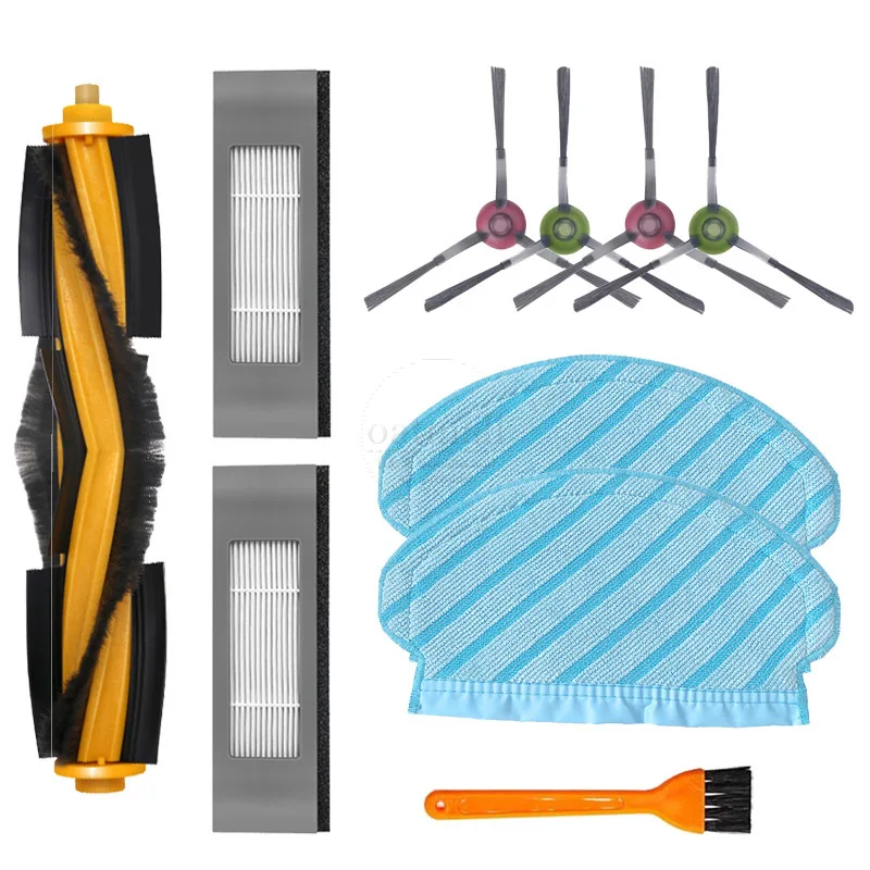 

Replacement Parts For Ecovacs Deebot OZMO 920 950 Yeedi 2 Hybrid Robot Vacuum Cleaner Main Roller Brush Hepa Filter Mop Cloth