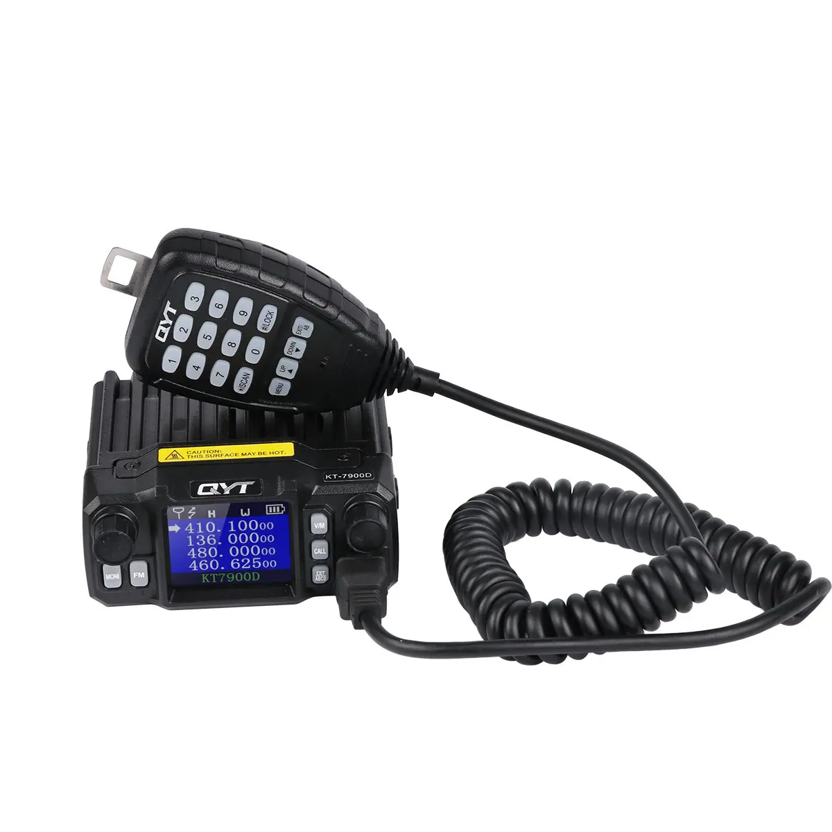 QYT KT-7900D Mini Mobile Radio 25W Quad Band 144/220/350/440MHz KT7900D CB Transceiver radio comunicador Walkie Talkie 10 KM