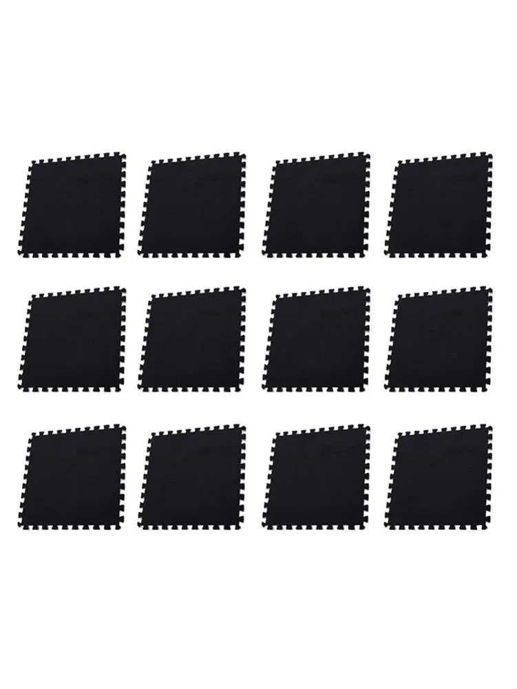

Baby EVA Foam Play Puzzle Mat for kids/ Interlocking Exercise Tiles Floor Carpet Rug,Ultra-thick Stitching Mat Each 30X30cm,12pc