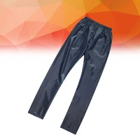 double layer outdoor cycling pants rainproof waterproof motorcycle riding rain pants fishing trousers for camping hiking