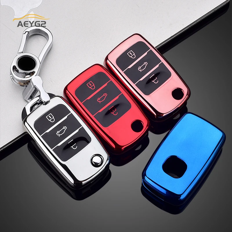 Автомобильный пульт дистанционного управления мягкий чехол из ТПУ с полным