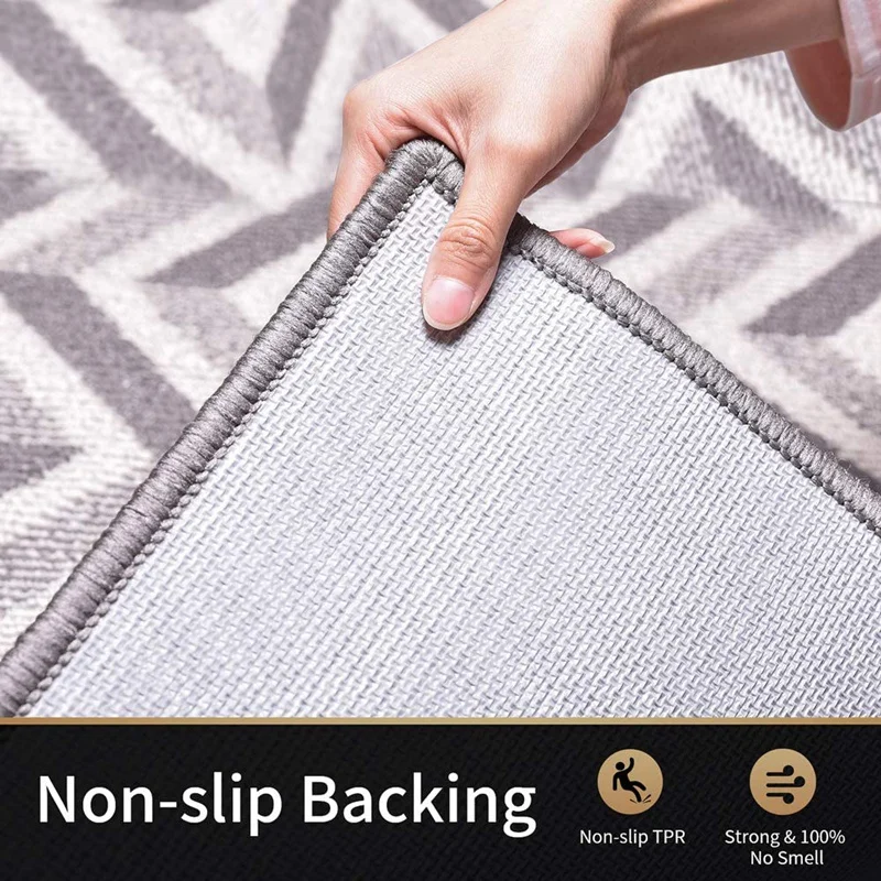 

Indoor Door Mats - Non Slip & Odorless Doormat, Absorbent Resist Dirt Home Entrance Rug, Machine Washable Easy Clean