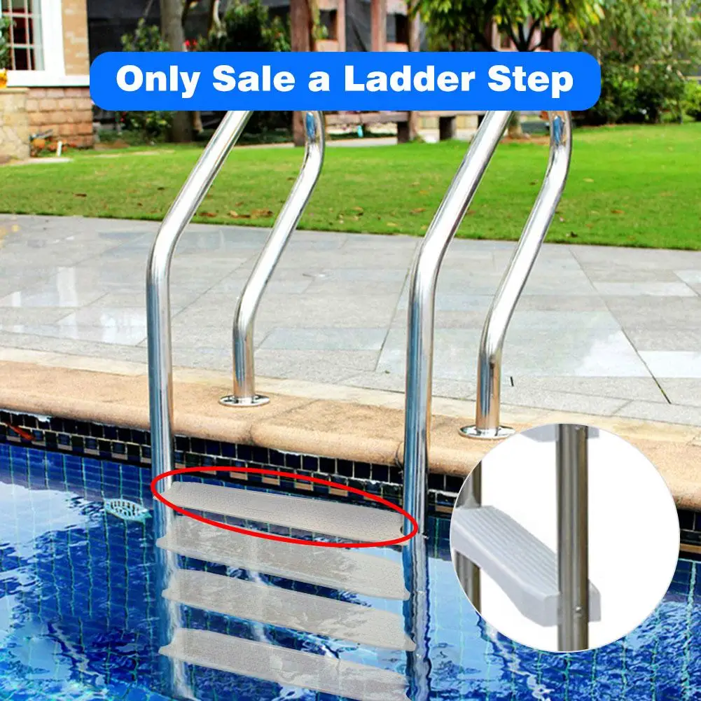 

Pool Ladder Rungs Replacement Ladder Steps With 2 Screws High Quality Thick Molded Made To Fit 1.9" Diameter Ladders Accessories