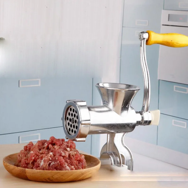 

Manual Meat Grinder & Sausage Stuffer Meat Grinder Mincer Pasta Maker Crank HVR88