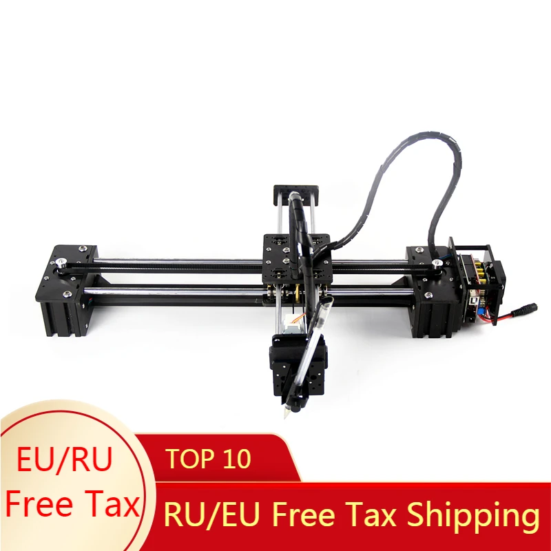 Slideway движущийся 3 осевой шаговый двигатель без сервопривода DIY LY drawbot