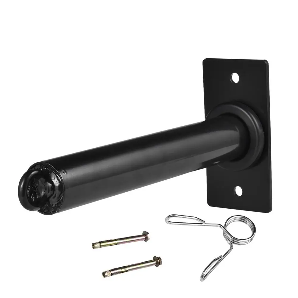 

Настенная стойка для штанги, вертикальная установка, легкая установка, с зажимом, аксессуары, медведь, 550 фунтов, сверхпрочное стальное безо...