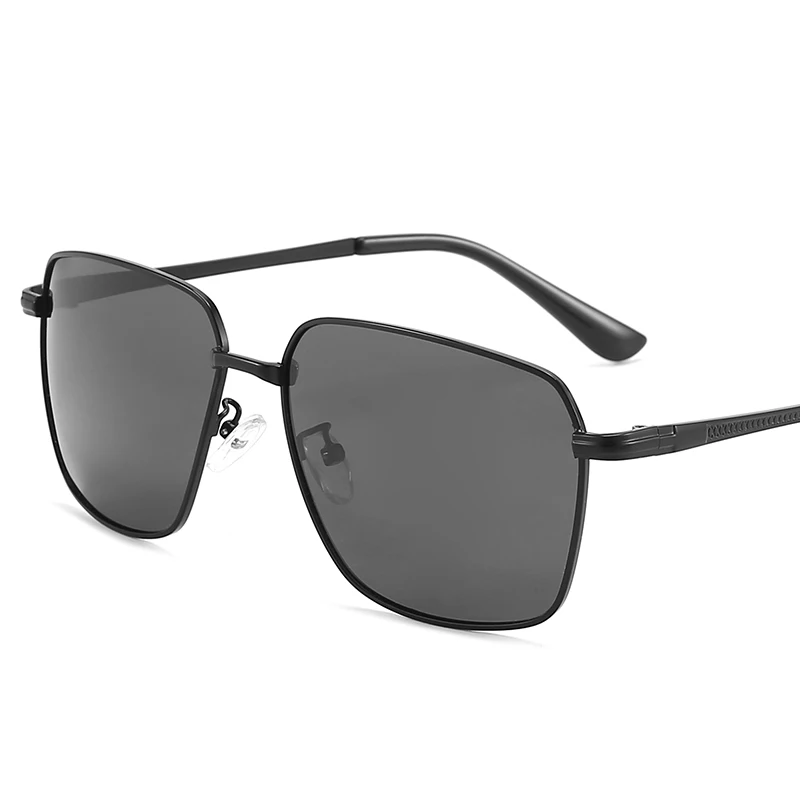 FENCHI квадратные мужские солнцезащитные очки Polarized2020 черные классические