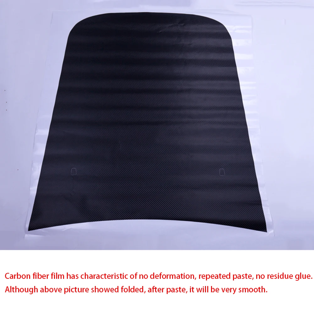 Защитная 3d пленка из углеродного волокна для защиты капота от царапин стикер и