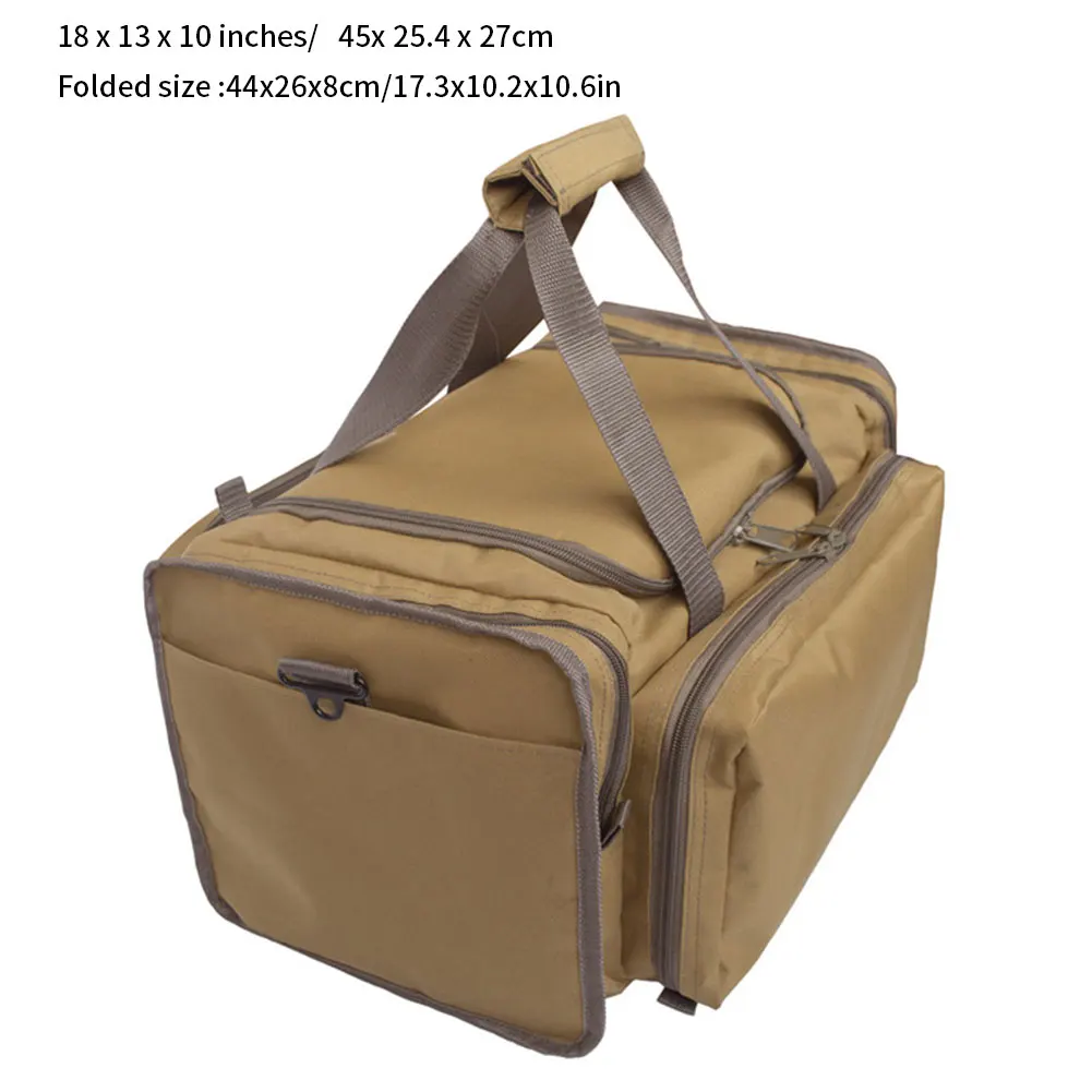 

600D Oxford Cloth Outdoor Tactical Duffel Bag Gym Bag Military Gear Shooting Range Bag Hunting Fishing Travel Shoulder Bag