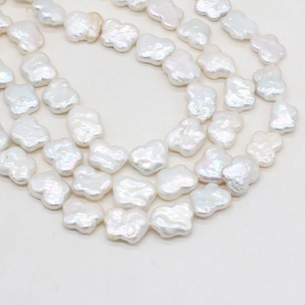 Natural Freshwater Pearl Beads Mother Of Pearl Butterfly Shaped Loose For Jewelry Making DIY Charm Bracelet Necklace Accessories