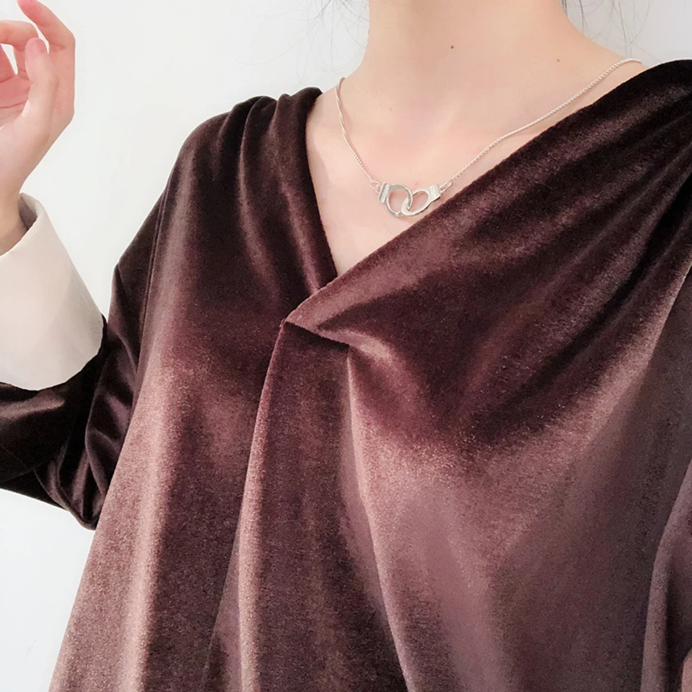 Винтажное креативное панк письмо свобода ммall наручники ожерелья для женщин