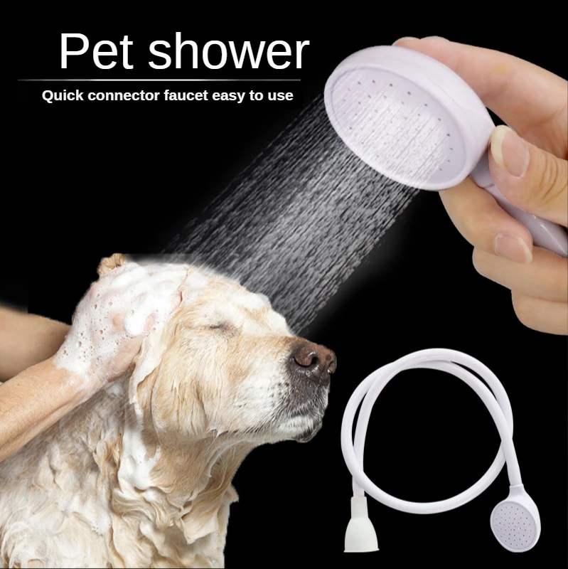 

Pet Bath Tool Cleaning Supplies Puppy Interactive Bath Massage Shower Training Pet Shower Sprayer Kitten Bath Shower Shower