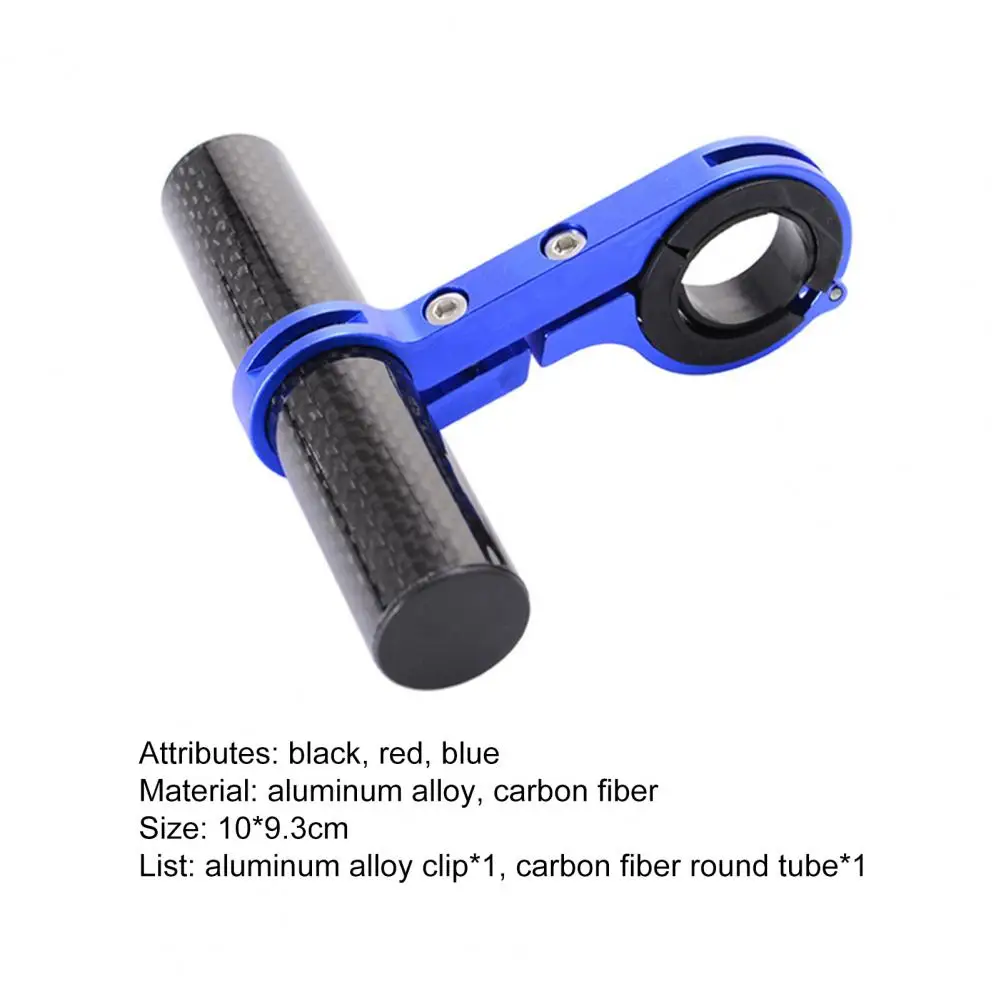 

60% Discounts Hot! 1 Set Handlebar Bracket Adjustable Rust-proof Aluminum Alloy Bike Light Mount Holder Extender for Bike