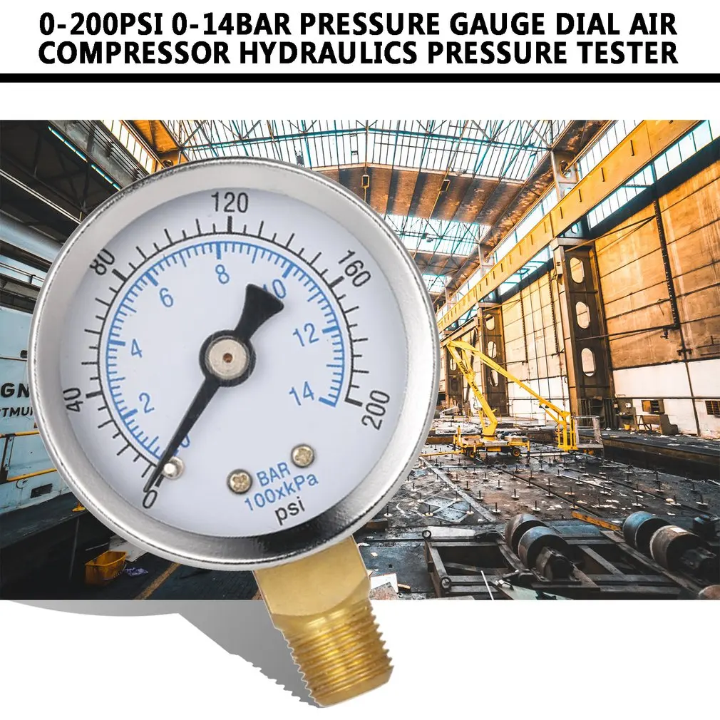 Мини-измеритель давления 0-psi 0-14 бар |