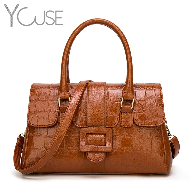 YOUSE2020 высококачественные сексуальные женские сумки через плечо из тисненой кожи