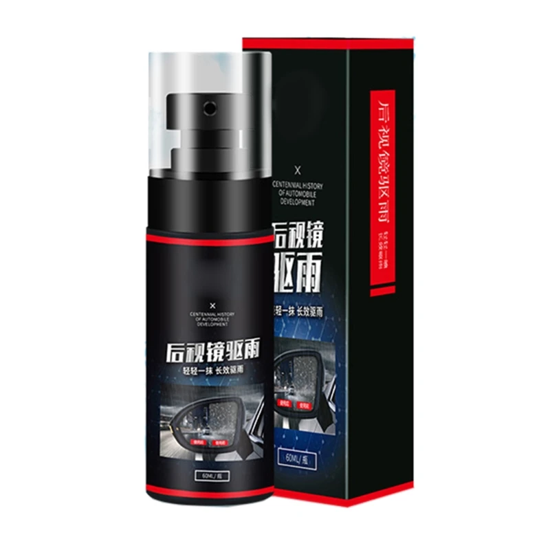 

60ml Automotive Rearview Mirror Rainproof Agent Windshield Coating Spray Agent for Vehicle Body Care