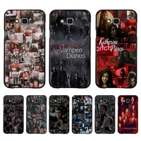 the vampire diaries phone case for samsung galaxy j 4plus j6 j5 j72016 j7prime cover for j7core j6plus