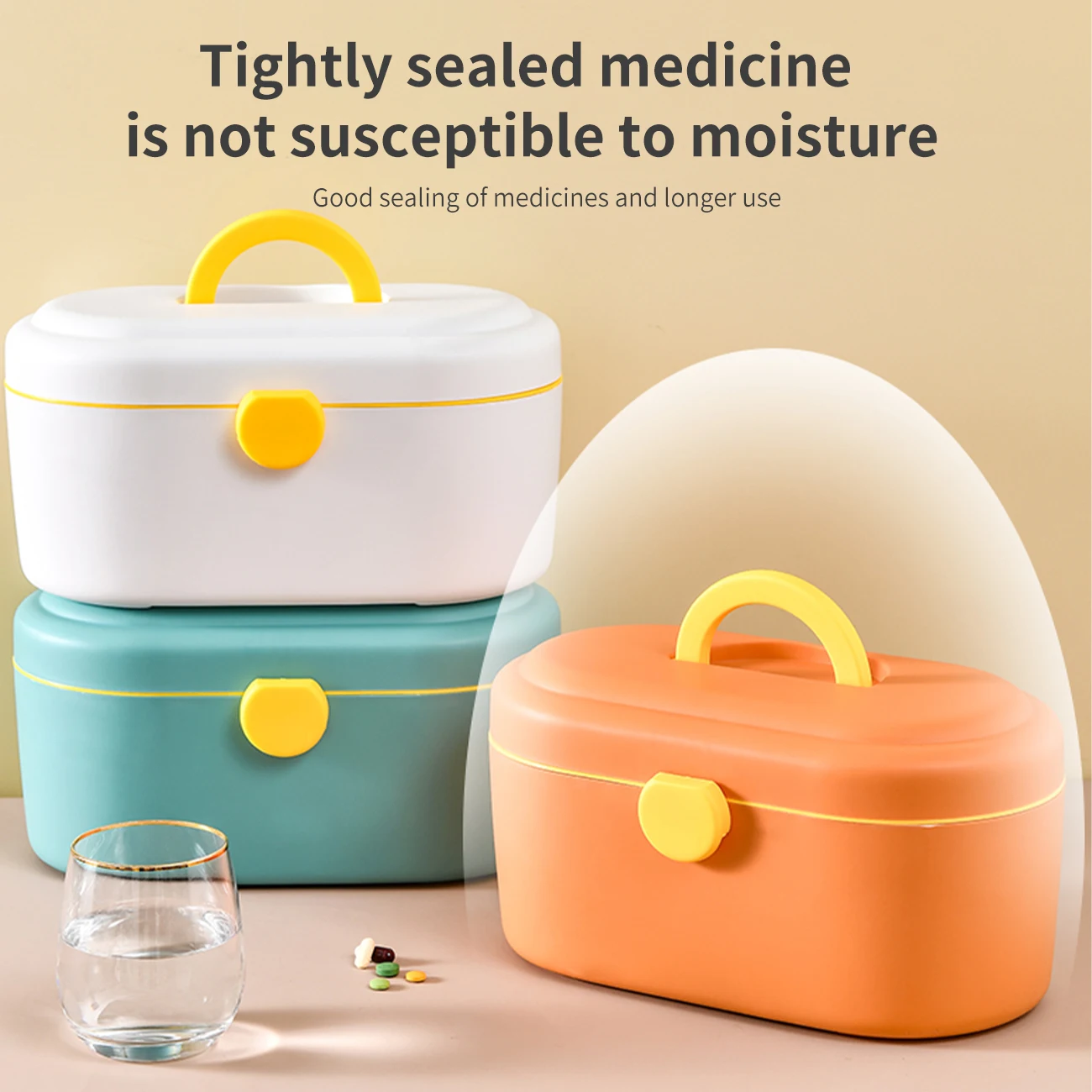 

Портативный медицинский набор, коробка для хранения лекарств для детей и детей