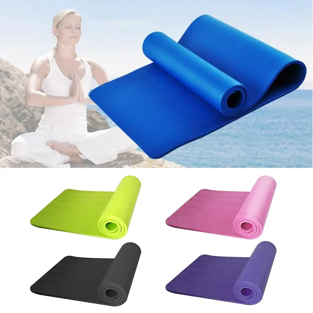 

183 * 61 * 1cm Yoga Mat With Position Line Non Slip Carpet Mat For Beginner Environmental Fitness Gymnastics Mats