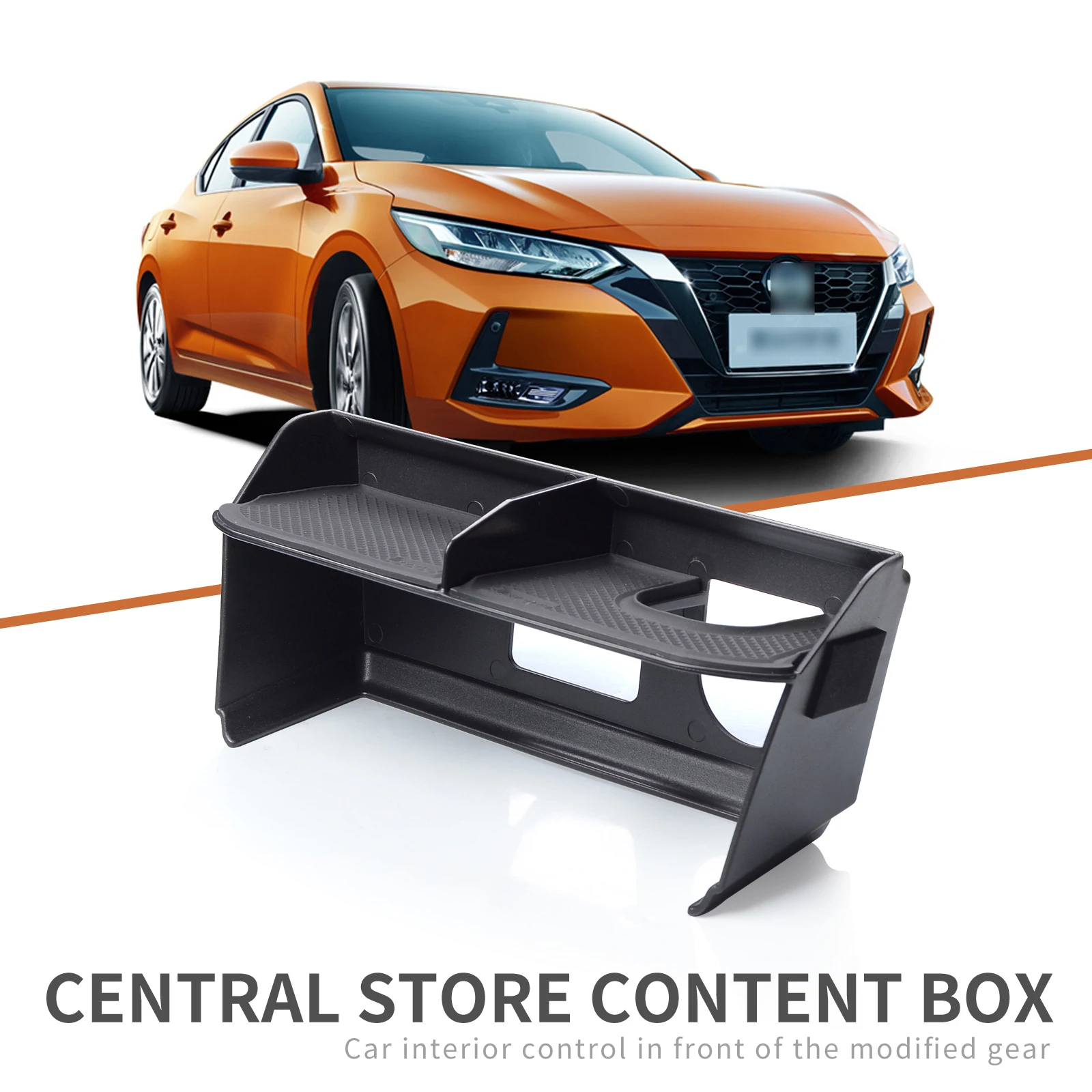 

Автомобильный центральный подлокотник ZUNDUO, подходит для Nissan Sentra 2020 2021, центральная консоль, органайзер для хранения, лоток, аксессуары для хранения и поддержания порядка